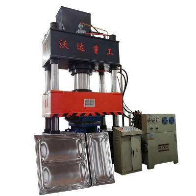 China auto parts hydraulic press machine 400 ton smc panel water tank stainless steel water tank press machine for sale