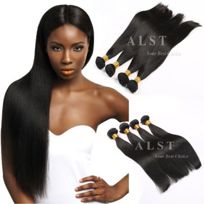 China High Quality Silky Straight Top 100 Grade Unprocessed Straight Brazilian Hair Wave for sale