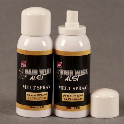 China New Arrival Hairpieces Quick Dry Hair Wig Temporary Lace Glue and Wig Glue Holding Spray Lace Glue Melt Wigs for sale