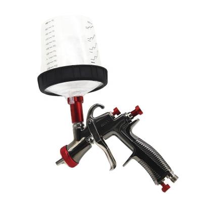 China Furniture Car Face......LVLP The R500 Spray Gun Car Paint Gun With H/O Reservoir Plastic Quick Cup Adapter With NO-Clean Mixing Reservoir cup for sale