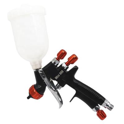 China Furniture Car Face......HVLP Spray Gun 1.0mm/1.2mm Nozzle mini888 Sprayer Paint Mini Spray Guns Airbrush Car Paint for sale