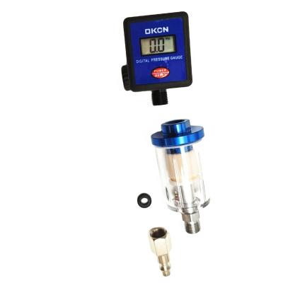 China Built-in Digital Air Regulator and Air Spray Water Trap Filter Spray Gun Digital Regulator Air Filter AD-02 for sale