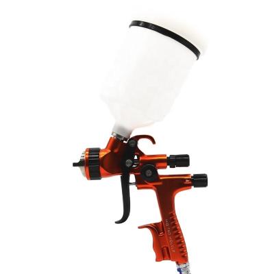 China Furniture Car Face......LVLP 1.3mm Spray Gun Gravity Spray Gun with 600CC Paint Cup Professional Paint Mixing Gun for sale