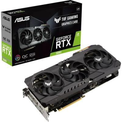 China Workstation Asus RTX Geforce 3080 Tuf Gaming OC 10 Gb Graphics Card for sale