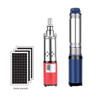 China Other FLY BRAND 3 Inch Stainless Steel Screw DC Solar Pump Solar Screw Borehole Pump Solar Pump for sale