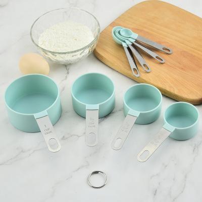 China High quality viable hot sale 8 piece stainless steel measuring cup and measuring cup sets for sale