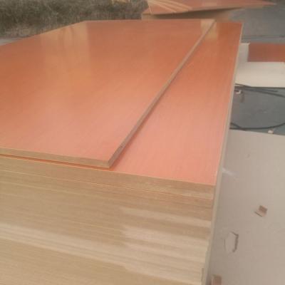 China Decorative Board China Melamine MDF With Side Or One Side Paper for sale