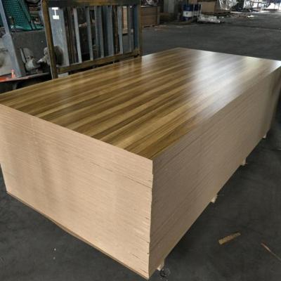 China Decorative Board Walnut, Wenge, Beech Melamine Paper MDF for sale