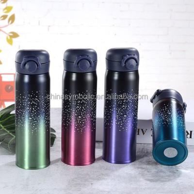 China Double Wall Business Stainless Steel Vacuum Flask Star Water Bottle Fashion Romantic Gifts Good Quality Coffee and Tea Cup Custom Thermos for sale