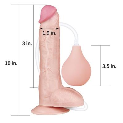 Cina Gallo realistico del silicone a 10 pollici di Dilldo Toy Sex Penis Double Layer in vendita