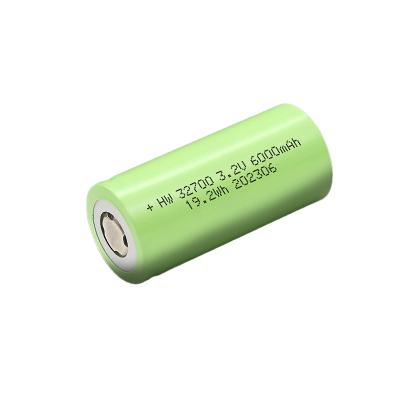 China Flat Top Toys 32700 5500mAh 3.2V 1000 Cycles Most Commonly Lithium Iron Phosphate Battery for sale