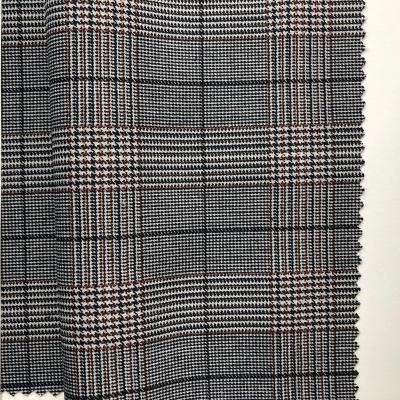 China Anti-Static TR Spandex Fabric Polyester Viscous Fabric Mens Tailoring Fabric for sale