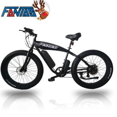 China 001 Fat Bike Fantas-Bike Aluminum Alloy Boy 36V500W Fat Tire Electric Bike for sale