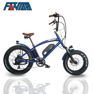 China Fantas-Alloy Bike Chopper 48V500W 13Ah Electric Bike Aluminum Harley for sale