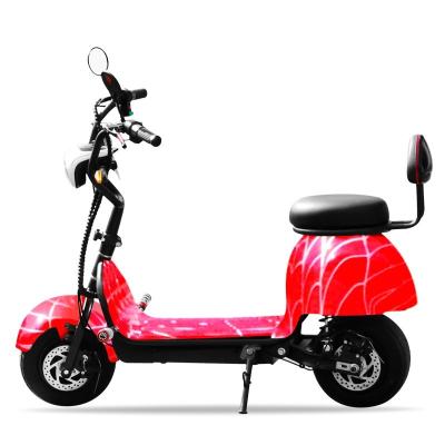 China Aluminum alloy battery car adult lithium battery mini double folding small electric car for sale