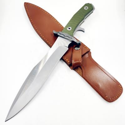 China Non-Variable (RAMBO-V-G10) The Last Blood Movie RAMBO V Knife Hunting Outdoor Camping Tactical Knife Survival Bowie Knife for sale