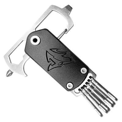 China Multifunctional Hex Wrench Screwdriver Bottle Opener Key Chain (MT-000KT) in 1 Multi-Tool for sale