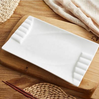 China Sustainable Ceramic Charger Dishes Earth Pottery Dish Cake Decor Dish For Hotel for sale