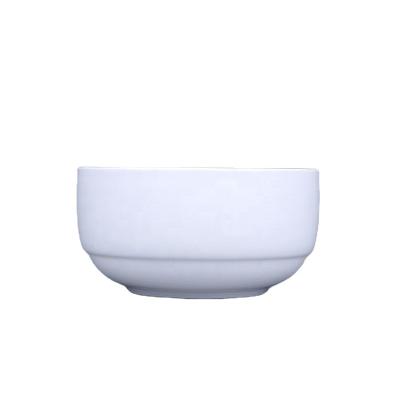 China Wholesale Korea Style 4.5 Inch Sustainable Small Dishwasher And Microwave Oven Safe Porcelain Ceramic Bowl for sale