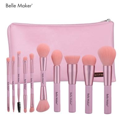 China Soft Texture Matte Golden Makeup Brush Professional Set 14PCS Makeup Brushes Foundation Eyeshadow Contour Cosmetics for sale