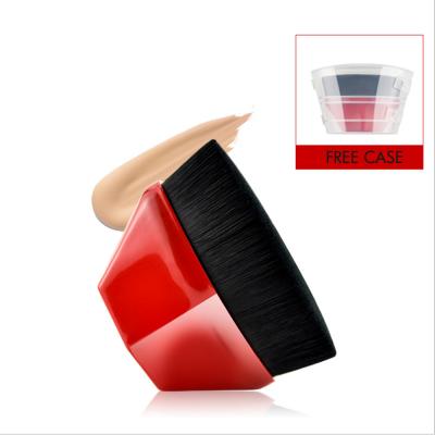 China Best Selling #55 Amazon Kabuki Washable Makeup Brush Magic Cosmetics Flat Makeup Tools for sale