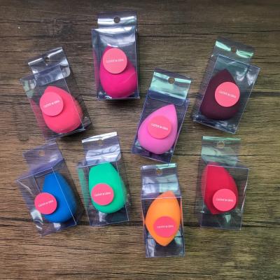 China Washable Wedding Gift , Xmas Christmas Gift Customize Colored Makeup Sponge Cosmetic Sponge Shape Blender for sale