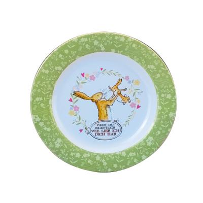 China High-grade Cartoon Children's Enlightenment Tableware Cartoon Animal Theme Melamine Tableware Dish for sale