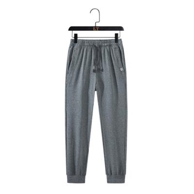 China Drawstring Sports Casual Pants Plus Size Loose Plus Size Plain Joggers Sweatpants Men for sale