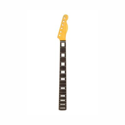 China High Quality GUITAR Guitar Neck and Parts Set Roasted Flamed Maple Fine Tuning Guitar Neck for sale