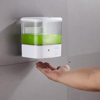 China New Hand 1000ml Foam Soap Dispenser Automatic Liquid Soap Dispenser Wall Mounted Plastic Automatic Sanitizer Dispenser for sale