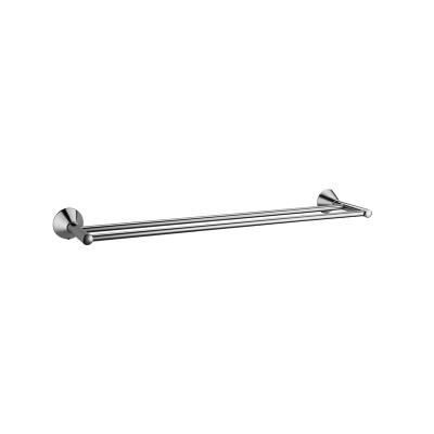 China Fashion Bathroom Accessories Stainless Steel Double Towel Rack Towel Rack for sale