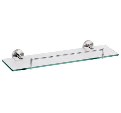 China Bathroom Accessories Wall Shelf Modern Bathroom Glass Shelf for sale