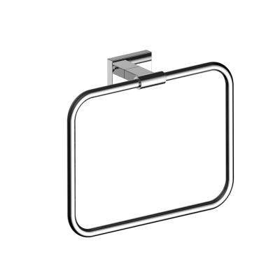 China Modern Bathroom Accessories Brass Towel Ring Towel Hanging Hand Towel Ring Holder for sale