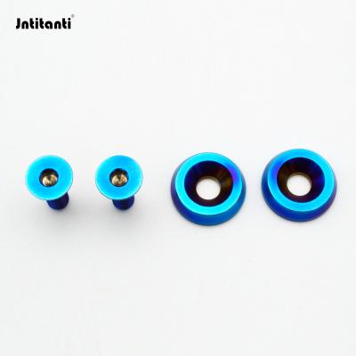 China Gr.5 Jntitanti High Performance Gr.5 Motor Titanium Auto Tuning Alloy Fastener Titanium Bolt for sale