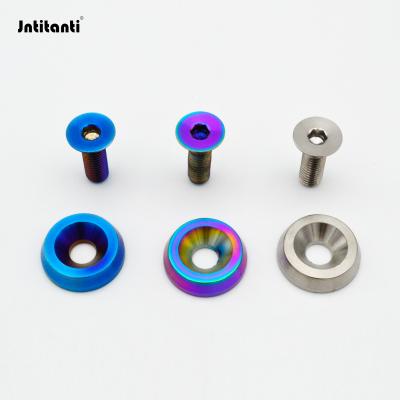 China Titanium Alloy Gr.5 Gr.5 Titanium Bolt For Auto Engine Compartment for sale