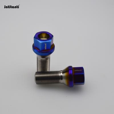 China titanium alloy bolts M12*1.5*28 M12*1.5*28 manufacturer for sale