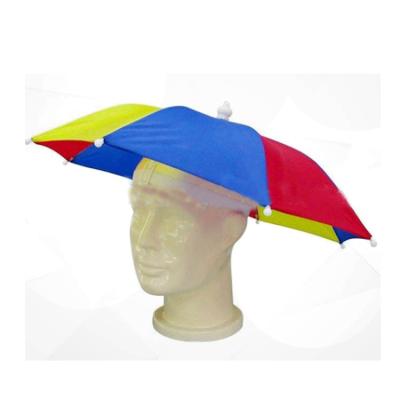 China Daily Use Factory Direct Sales Customized Logo Printed UV Protection Umbrella Hat for sale