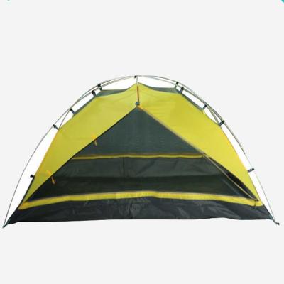 China Outdoor Camping OEM CE Approved Security Single Layer 2 Person Outdoor Waterproof Colorful Camping Tent For Adult for sale