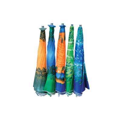 China Polyester Top New Production Innovative UV Protect Outdoor Beach Umbrella for sale