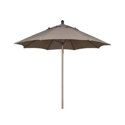 China Unique Sturdy Polyester Construction Commercial Grade Beach Umbrella for sale