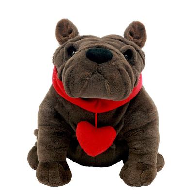 China Wholesale Decoration Manufacturers Valentine's Day Plush Toys Love Creative Gift Doll Shapi Dog Doll Custom Birthday Plush Toy for sale