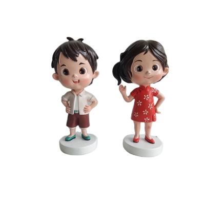 China China Hot Selling Cartoon Miniature Toy Planar Resin for sale