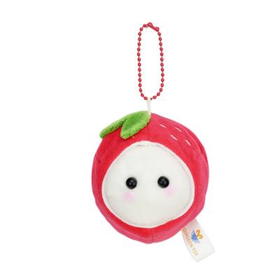 China Custom Plush Toy Gifts Net Red Hanging Ugly Strawberry Avocado Bag Mobile Phone Doll Decoration Accessories Fairy Kids for sale