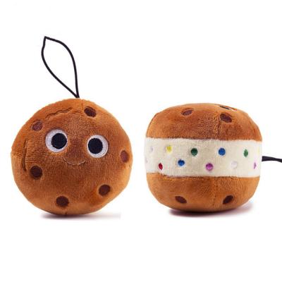 China Cute Plush Bag Couples Student Cartoon Key Chain Ice Cream Decoration Cake Decoration Cake Gift Creative Design Small Your Own Plush Toy for sale