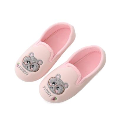 China New Lovely Gift Winter Style Plush Cartoon Couples Cotton Slippers Indoor Home Bag With Warm Cotton Slippers Imprisonment Home Shoes for sale