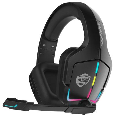 China RGB Light RGB Gaming Headset with Stereo Microphone for PS4 Laptop-Xbox One-Black for sale