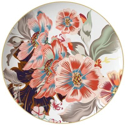 China Joy Tableware Cheap White Porcelain Viable Wedding Plates Charger Dishes for sale