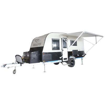 China Offroad motorhome travel trailer Australia standard 16ft caravan travel trailers rv for sale for sale