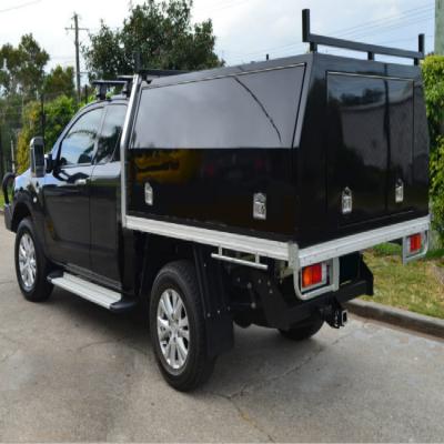 China Jack Off Canopy Alloy Tray Waterproof Aluminum Awning Double Cabin Ute Canopy For Sale for sale