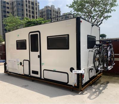 China Ecocampor small camper travel trailer offroad trailer rv caravan enclosed trailer with kitchen slide for sale for sale